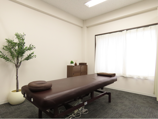レアリス恵比寿西口整体院の施術スペース